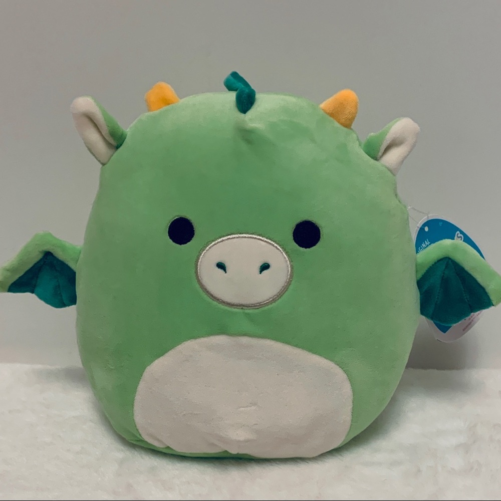 Squishmallow Dexter Green Dragon 🐲, Fantasy Magical, 8” New